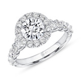 Uneek Us Collection Round Diamond Engagement Ring - SWUS017RDCW-6.5RDV1 photo