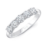 Uneek 5 Stone Round Diamond Band - LVB970RD-1CTW photo