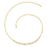 Uneek Legacy Diamond Chain Necklace - LVNAD459Y photo