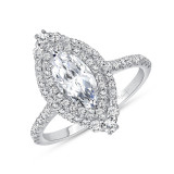 Uneek Marquise Diamond Engagement Ring - SWS232DHDS-10X5MQ photo