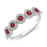 Uneek Ruby Diamond Fashion Ring - LVBRI961WR photo
