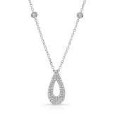 Uneek Round Diamond Pendant - LVNW2698 photo