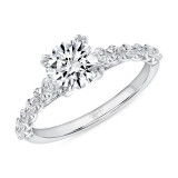 Uneek Us Collection Engagement Ring - SWUS024CW-6.5RDV2 photo