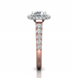 Martin Flyer Two Tone 14k Gold FlyerFit Engagement Ring photo4