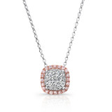 Uneek Fashion Diamond Necklace - LVNS0117WR photo