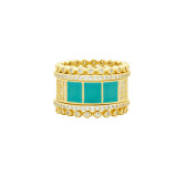 Freida Rothman Harmony 5-Stack Ring - HAYZTQR05-6 photo