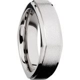 Lashbrook Titanium 7mm Men's Wedding Band - 7FGESQ+STONE_POLISH photo2