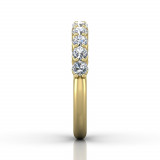 Martin Flyer 14k Yellow Gold FlyerFit Wedding Band photo4