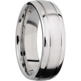 Lashbrook Cobalt Chrome 7mm Men's Wedding Band - CC7D2.5+SATIN_POLISH photo2