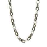 Freida Rothman Alternating Chain Link Necklace - PRZ070421B-20 photo