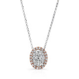 Uneek Fashion Diamond Necklace - LVNS127AWR photo